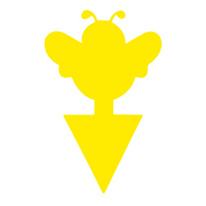 Piège à mouches efficace jaune collant Double face plante collant contrôle des insectes mouche des fruits champignon moucheron tueur piège à mouches pour serre - Product Image 5