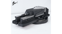 Étau hydraulique Tiger CNC HP-4 à 3 positions d'ouverture, en fonte, pour centre d'usinage, accessoires d'outillage, haute précision, qualité industrielle