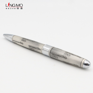 Ali baba top produits cadeaux promotionnels avec logo <span class=keywords><strong>stylo</strong></span> en métal blanc - Product Image 3