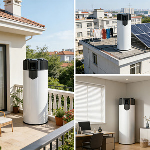 JIADELE WIFI Solution de <span class=keywords><strong>chauffage</strong></span> à source d'air économique R290 Pompe à chaleur air-eau pour eau chaude sanitaire, hôtels et camping-cars - Product Image 2