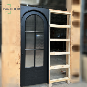 <span class=keywords><strong>ประตู</strong></span>บานเลื่อนไม้โอ๊คขาวและมะฮอกกานีแบบมีใบรับรอง พร้อมกระจก<span class=keywords><strong>โค้ง</strong></span>สำหรับตกแต่งภายในบ้าน <span class=keywords><strong>ประตู</strong></span>ไม้เนื้อแข็ง - Product Image 4