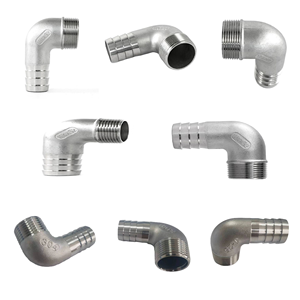 Giunto a Pagoda Filettato in Acciaio Inox 304/316 per Tubi Idrici/Tubi in Pelle Morbida Riduttore/Giunto Dritto Uguale - Product Image 2