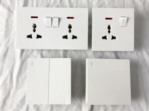 Ổ Cắm Gắn Tường Chất Lượng Cao Với Ổ Cắm Công Tắc Đèn Điện Công Tắc Đôi Nhà Bếp Gia Đình Nhiều Phích Cắm - Product Image 5