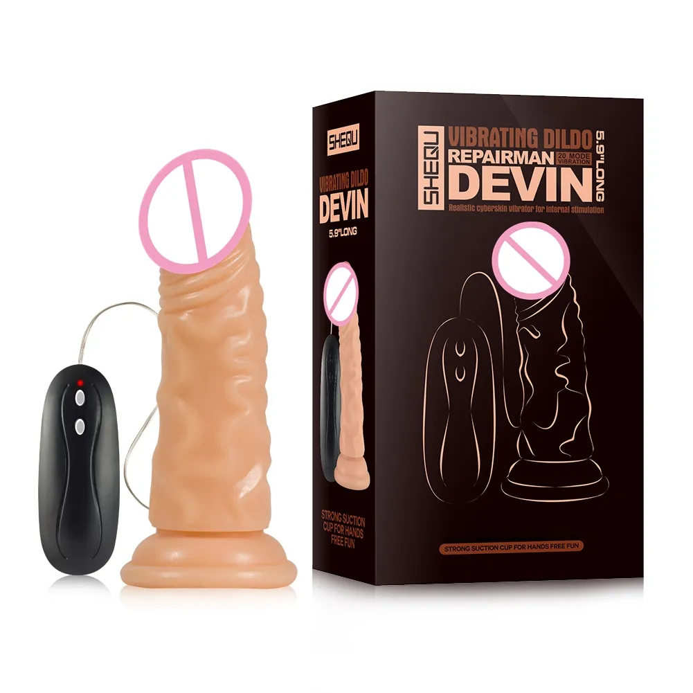 Gode vibrant automatique pour hommes, pénis jaune, couleur chair noire, 5.9 pouces, jouet sexuel, offre spéciale
