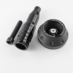 Parachoques para Motocicleta Qiangye, Barra Anticaídas de Aleación de Aluminio, Negro, Plateado, Dorado, Azul, Rojo, M8861 - Product Image 3