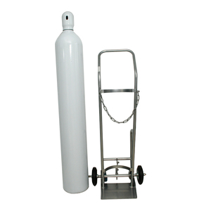 Yüksek basınçlı 8L CO2 çelik gaz silindiri 140mm dikişsiz paslanmaz boş boru tankı ile oksijen vanaları donatılmış alüminyum malzeme - Product Image 1