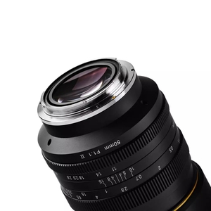 KamLan-lente de enfoque Manual de gran apertura para cámara, 50mm, F1.1 II, APS-C, sin Espejo, para <span class=keywords><strong>Canon</strong></span>, Sony, Fuji - Product Image 5