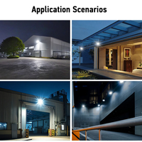 Proyecto KCD para exteriores resistente a altas temperaturas Fácil instalación 50W 150W 200W 300W 400W 500W luces de inundación eléctricas LED para jardín