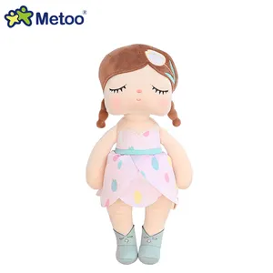 Metoo Angela yeni tasarım siyah peluş bebek kız yeni peluş şekil oyuncaklar peluş oyuncaklar özel doldurulmuş oyuncaklar
