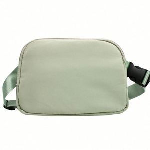 Gran oferta, riñonera cruzada ligera para hombre, cierre de cremallera con patrón de dibujos animados para correr y Deportes - Product Image 4