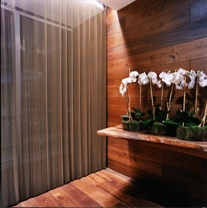 -A forma di maglia <span class=keywords><strong>metallica</strong></span> tende per Hotel soffitti e maglie per tende Decorative in metallo anello di metallo - Product Image 6