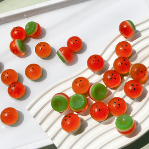 Jouet anti-stress mignon en forme de pastèque Taba, en plastique, unisexe, collant, décompression, nouveauté, jouets à presser et à étirer - Product Image 5