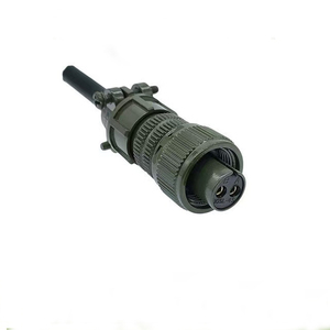 อะแดปเตอร์ยานยนต์ Amphenol แบบวงกลม 4 ขา หน้าสัมผัสทองแดง ระดับการป้องกัน IP67 ตัวเรือนโลหะผสมสังกะสี รุ่น 18-10S 10A ปลั๊กเชื่อมต่อไฟฟ้า - Product Image 6