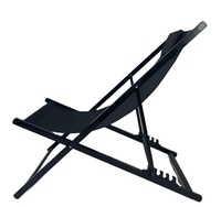 Chaise longue d'extérieur Portable Offre Spéciale, chaise de plage pliable en aluminium réglable