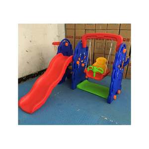 Xích đu cầu trượt nhựa trong nhà YL-HT006 chất lượng đảm bảo giá cả hợp lý, sản xuất tại Trung Quốc, dành cho trẻ em chơi trong nhà. - Product Image 2