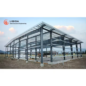Tùy chỉnh đúc sẵn cực Barn Bộ dụng cụ barndorium xây dựng kết cấu thép kho prefab hội thảo kim loại xây dựng - Product Image 3