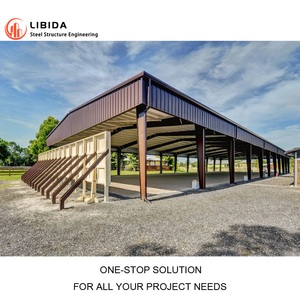 Custom caldo zincato magazzino cavallo Arena kit/prefabbricato in acciaio equitazione Arena/scuderie per la vendita - Product Image 2