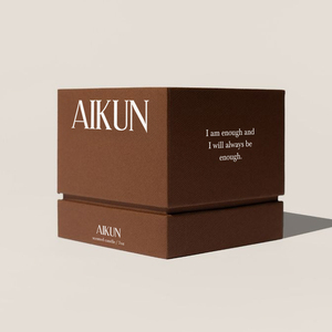 Aikun handmade cao cấp chất lượng tái sử dụng Thiết kế bền tùy chỉnh không độc hại hương thơm gốm nến với cao cấp Hộp Quà Tặng - Product Image 5