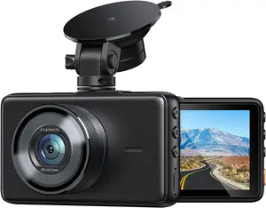 กล้องบันทึกวิดีโอหน้าและภายในรถยนต์ HD 1080P,กล้องบันทึกวิดีโอโหมดจอดตอนกลางคืนบันทึกได้อย่างราบรื่นกล้องติดรถยนต์กล้องติดรถยนต์แบบคู่