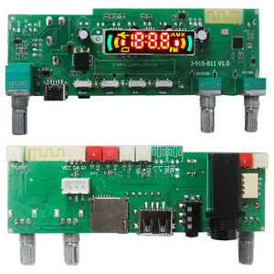 Listo para enviar Módulo MP3 Reloj Pantalla a color para conectividad <span class=keywords><strong>Bluetooth</strong></span> USB TF FM Radio Función de <span class=keywords><strong>karaoke</strong></span> Compatible con forma de audio WAV - Product Image 3