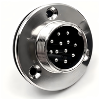 Connecteur Circulaire Aéronautique GX20 2~15 Broches en Alliage de Zinc, Prise Mâle-Femelle, Connecteur Électrique de Qualité Aérospatiale 3~7A