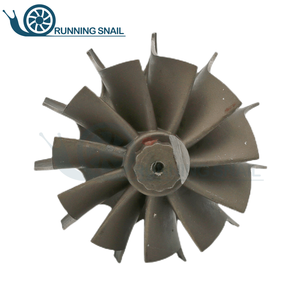 Rueda de turbina <span class=keywords><strong>Turbo</strong></span> <span class=keywords><strong>RHB6</strong></span> RHB6A NB190027 NE190022 para I suzu Hitachi JCB JS110 JS130 4BD1-T 89441832004 6T-575 - Product Image 2