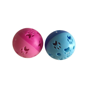Bola mainan plastik 5cm kucing lucu dan sederhana cakar kucing bola lonceng Dingdang suara Self Hi Stress bantuan kucing mainan hewan peliharaan mainan - Product Image 6