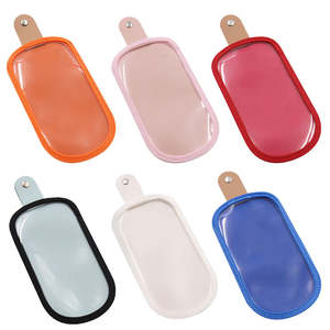 אווה יצירתי אופנה גלידה צורה משקפיים תיק צבע מוצק רטרו מותאם אישית לוגו אחסון נייד משקפי שמש במקרה - Product Image 5