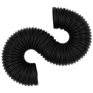 Flexible Automotive Engine Air Intake Hose 1M <b>Black</b> Universal Fit For Retrofit Upgrade With <b>Bracket</b> - Product Image 3