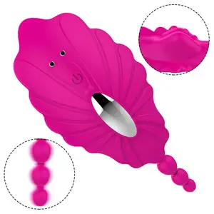 Sex Toy Supplier Wireless Remote Control Invisible Wearable Butterfly Vibrator Female Masturbation Device Factory Direct Supply