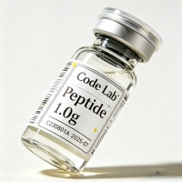 Autocollants synthétiques imperméables personnalisables pour flacons de recherche de peptides synthétiques de 3 ml à marque privée