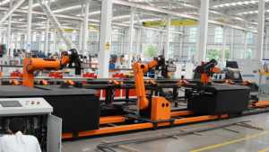 Centro de Doblado de Varillas Automático con Brazo Robótico XDWQ40D, Equipo Horizontal para Doblar Barras de Refuerzo - Product Image 4