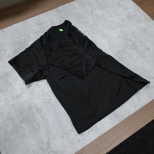 Camiseta Extra Grande para Hombre, Manga Corta, Cuello Redondo, Informal, de Algodón, con Estampado del Número 5 en la Espalda - Product Image 4