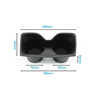 Kit de réparation de couvercle amovible pour porte-gobelet de <span class=keywords><strong>console</strong></span> <span class=keywords><strong>centrale</strong></span> de voiture pour <span class=keywords><strong>BMW</strong></span> Série <span class=keywords><strong>1</strong></span> 2 F20 F21 F22 F23 F87 51166978912 - Product Image 2