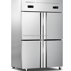 Équipement de réfrigération, congélateur coffre en acier inoxydable, congélateurs de cuisine, congélateur vertical à quatre portes - Product Image 2