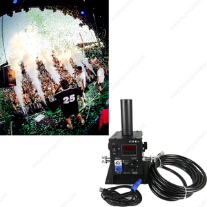 12x3W RGB LED DMX Elektrikli Metal 3'ü 1 Arada Kolon <span class=keywords><strong>CO2</strong></span> Jet Makinesi 1600 PSI 8-10m Sprey 250W Sahne Efekti DJ Kulüp Duman Sis Makinesi - Product Image 6