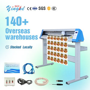 YingHe 1200mm informatisé automatique découpe de Contour vinyle graphique étiquettes traceur vitesse rapide Machine de découpe Offre Spéciale roulement - Product Image 4