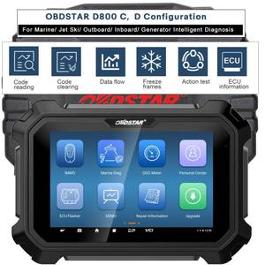 OBDSTAR MarineMaster C, D C+D configuratiekit voor marine jetski, buitenboordmotor, binnenboordmotor, generator, intelligente diagnose D800 C+D - Product Image 5