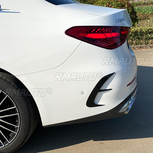 สปอยเลอร์กันชนหลังแบบแยกส่วนพร้อมช่องระบายอากาศและใบมีดกันลม สำหรับ Mercedes-Benz C-Class W206 C200 C220 C260 C300 AMG ปี 2022+ - Product Image 4