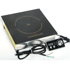 stw smart battery rechargeable powered hot plate 12v dc solar battery electric induction stove cooker for cooking