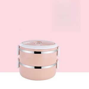 Lonchera Multicapa de Acero Inoxidable Aislada al Vacío, Marca Moran, Portátil, para Estudiantes y Trabajadores de Oficina, para Uso en Cafeterías - Product Image 5