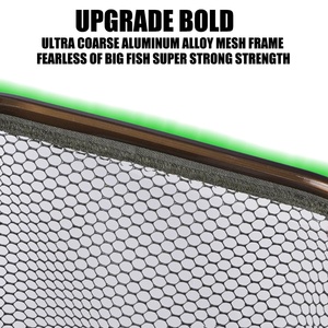 NOUVEAU Grand filet de pêche rétractable de 130 cm avec revêtement en alliage d'aluminium - Product Image 6