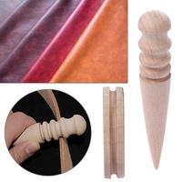 Kit de 18 outils manuels pour le travail du cuir, comprenant un perforateur, un outil de couture, un outil de découpe, un outil de rainurage pour selle et un outil de rainurage pour travaux lourds