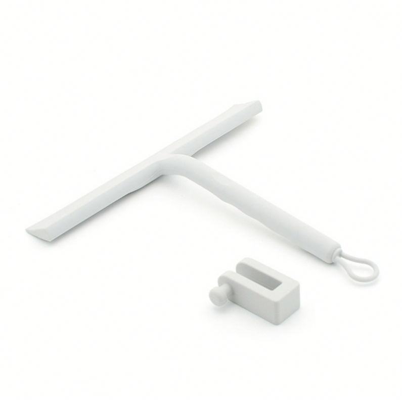 USSE Silicone Shower Squeegee with Plastic Handle Eco-Friendly Stocked for Cleaning Windows and Mirrors in Bathroom & Kitchen · image 6