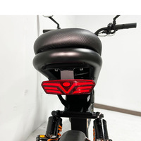 Vélo électrique hybride 20 pouces 750W Fat Bike en alliage d'aluminium Batterie au lithium 48V 15Ah 7 vitesses Autonomie de 60 km Durable