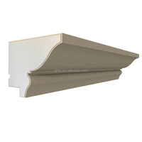 Moldura de alféizar de ventana estilo europeo de EPS para decoración exterior de villas de lujo, soporte personalizado