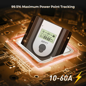 Contrôleur Mppt Vente directe d'usine 12V/24V 60a mppt avec connexion Bluetooth et communication wifi contrôleur de chargeur solaire - Product Image 3