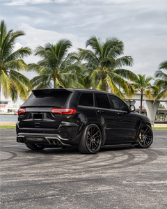 Kit de Carrocería para Jeep <span class=keywords><strong>Grand</strong></span> <span class=keywords><strong>Cherokee</strong></span> <span class=keywords><strong>2014</strong></span>-2021 Actualización a Kit <span class=keywords><strong>SRT</strong></span>-8 2022 Parrilla de Parachoques de Alta Calidad Accesorios para Automóvil - Product Image 3