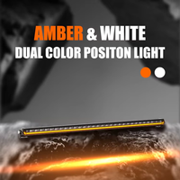 Barre lumineuse LED certifiée CE RoHS de 31,5 pouces, à une seule rangée, DRL, pour conduite tout-terrain, étanche IP67, pour camions et SUV neufs