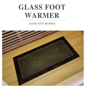 غرفة ساونا فاخرة بالأشعة تحت الحمراء والبخار مصنوعة من خشب الهيملوك الصلب بتصميم أوروبي للمنزل مع لوحة تحكم بالكمبيوتر - Product Image 4